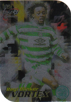 Regi Blinker Celtic Glasgow 1999 Futera Fans' Selection Vortex #V5